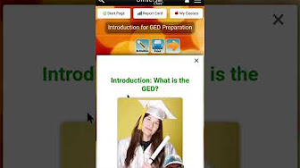 Video thumbnail for starting the GED class